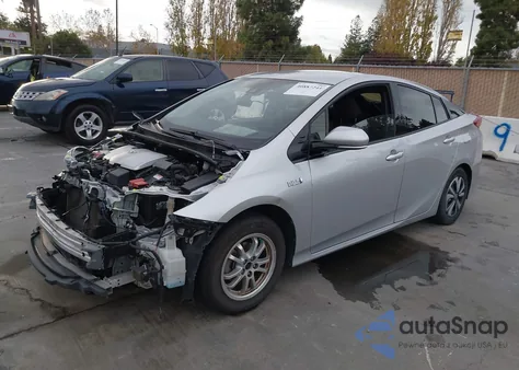 2018 Toyota Prius Prime Plus from USA, damaged, VIN JTDKARFP8J3088794